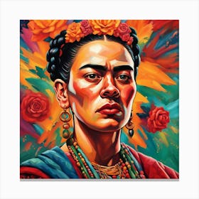 Special 8 M Frida Khalo Canvas Print