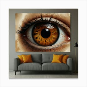Eye Of The Tiger 1 Canvas Print