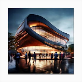 London Opera House Canvas Print