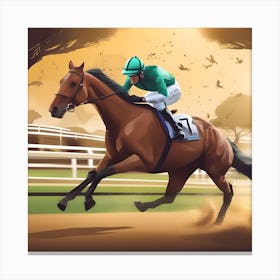 MELBOURNE CUP Canvas Print