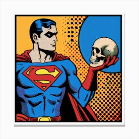 Superman Canvas Print