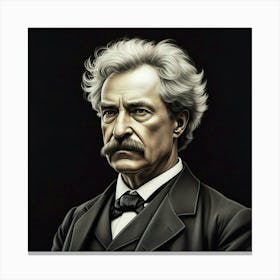 Mark Twain Canvas Print