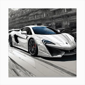 Mclaren P1 95 Canvas Print