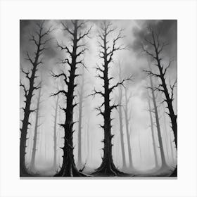 Dark Forest 117 Canvas Print