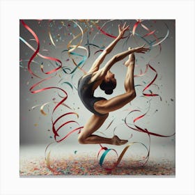 Acrobatic dancer 4 Canvas Print