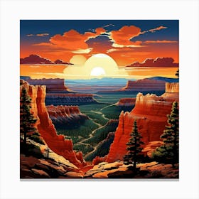 Bryce Canyon Canvas Print