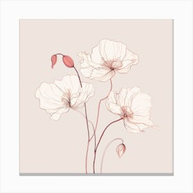 Poppies 7 Canvas Print