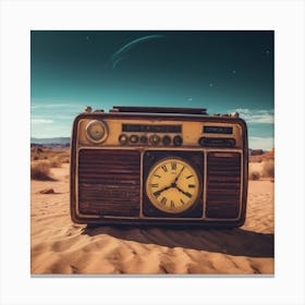 Desert FM Canvas Print