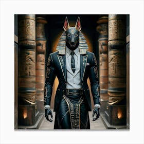 Egyptian Anubis 5 Canvas Print