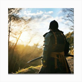 Samurai Warrior Canvas Print