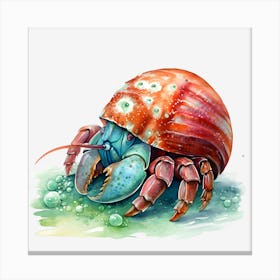 Cute Crab 1 Canvas Print