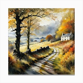 Country Road 3 Canvas Print