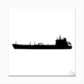 Cargo Ship Canvas Print