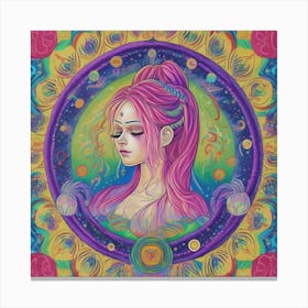 Psychedelic Painting 1 Canvas Print