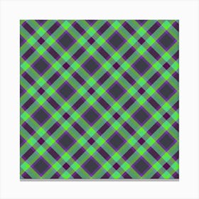 Plaid Pattern 12 Canvas Print