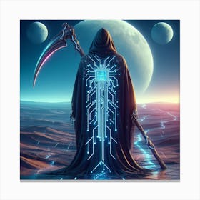 Grim Reaper Canvas Print