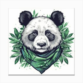 Panda Bear 3 Canvas Print