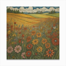 Wildflowers Canvas Print