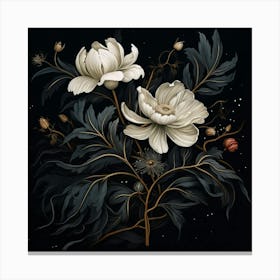 Peonies Canvas Print