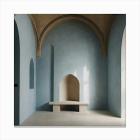 Room With Arches 2 Canvas Print