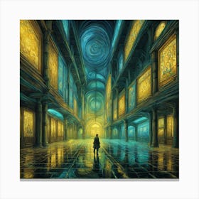 Hall Of Mirrors Canvas Print