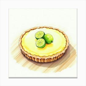 Lemon Tart Canvas Print