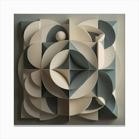 Geometric Wall Art Canvas Print