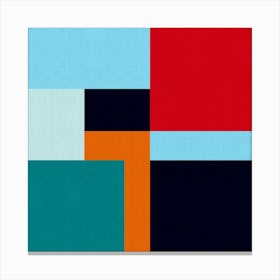 Contemporary modern geometry 9 Canvas Print