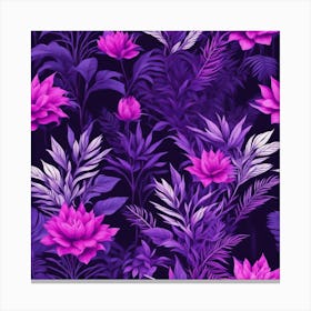 Botanical Pattern 2 Canvas Print