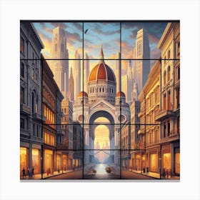 Cityscape Canvas Print