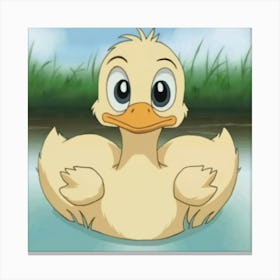 Duck art 1 Canvas Print