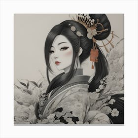 Chinese Girl 21 Canvas Print