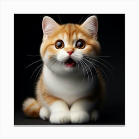 Cute Cat 2 Canvas Print