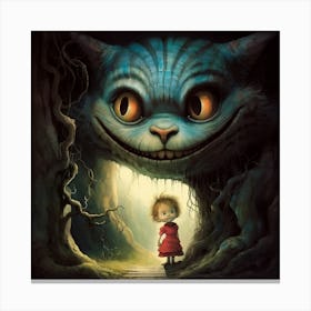 Cheshire Cat 1 Canvas Print