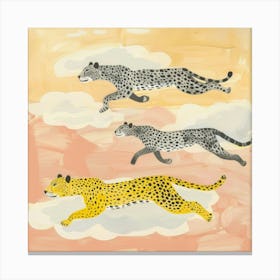 Leopards In The Sky Canvas Print