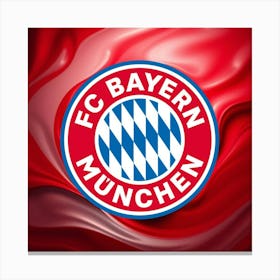 FC Bayern München Logo Wall Art 25 Canvas Print