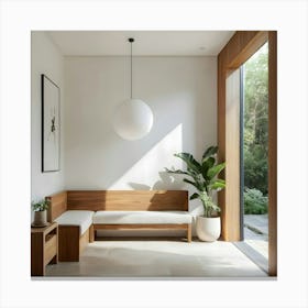 Modern Living Room 7 Canvas Print