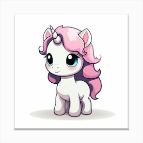 Cute Unicorn 23 Canvas Print