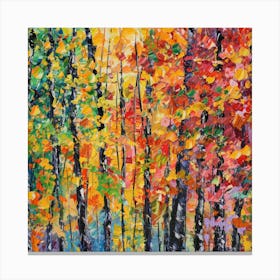 Autumn Forest 18 Canvas Print