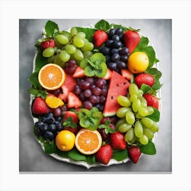 Fruit Salad Canvas Print