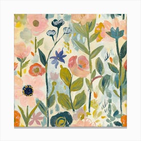 Flowers In Bloom Canvas Print