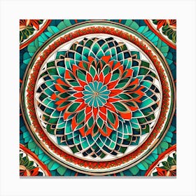 Mandala 73 Canvas Print