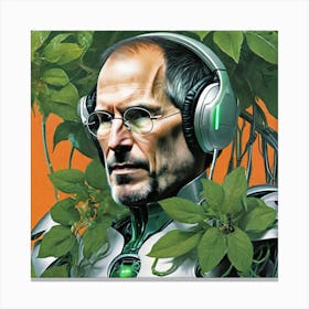 Steve Jobs 140 Canvas Print