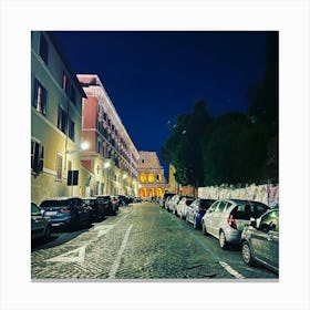 Il Colosseo, Rome, Italy Canvas Print