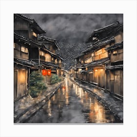 Kyoto Street Canvas Print