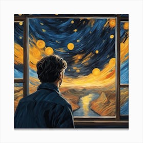 Starry Night 3 Canvas Print