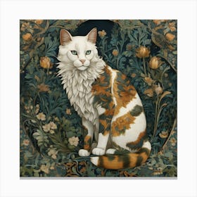 Cat In A Frame 1 Canvas Print