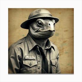 Lizard 17 Canvas Print