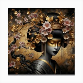 Geisha 216 Canvas Print