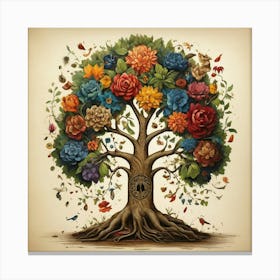 Tree Of Life 4 Canvas Print